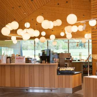 Ristorante presso l'area di servizio autostradale Viamala