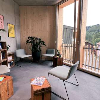 Spazio di coworking presso STORY Thusis