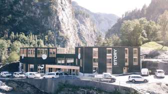 Il negozio nell'officina sportiva di Story Thusis