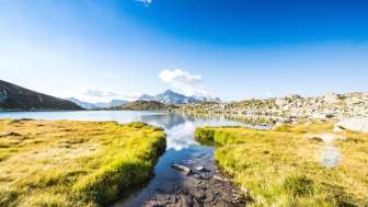L'alto lago di Suretta nella Rheinwald