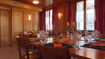 Il ristorante Bergmühle a Masein