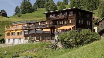 Il Berghotel Sterna in estate