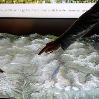 Rilievo interattivo Splügen