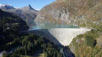 La diga di Zervreila La diga di Zervreila