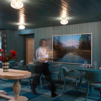 Il ristorante dell'Hotel Bodenhaus