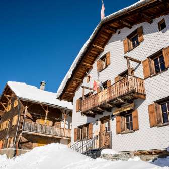 Gasthaus Alpenrose in inverno