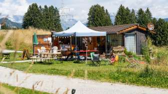Il Kafi Stübali dalla piazzola +plus+ di Sarn