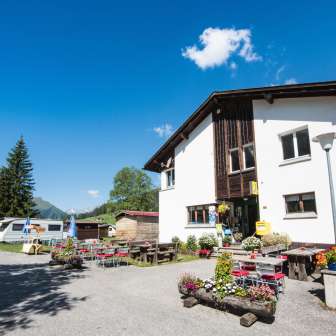 Campeggio Splügen con casa principale