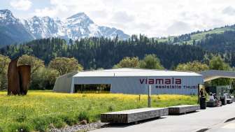 Il ristorante nell'area di servizio autostradale Viamala Thusis