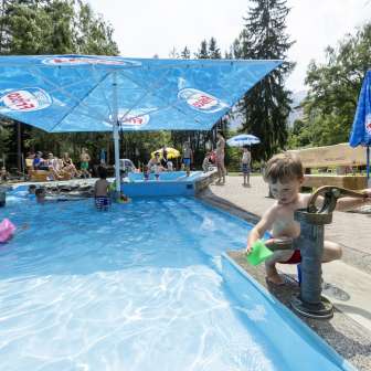 La piscina per bambini di Badi Thusis