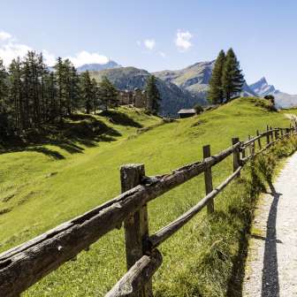 Rovine del castello di Splügen