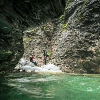 Canyoning nella Gola della Viamala