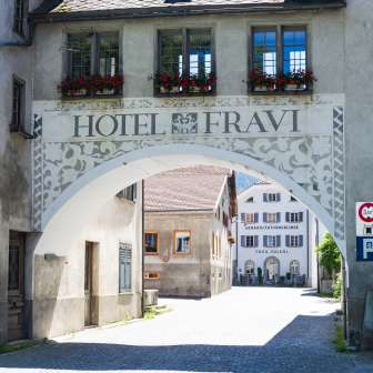 L'Hotel Fravi in estate