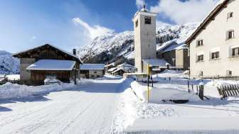 Hinterrhein in estate