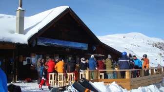 L'Älplibar nell'area sciistica di Sarn Heinzenberg