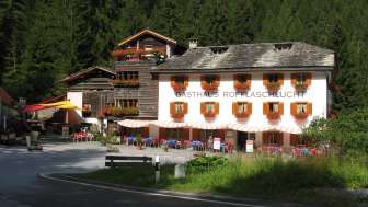 L'Hotel Ristorante Rofflaschlucht in estate L'Hotel Ristorante Rofflaschlucht in estate