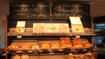 Il banco del pane di Wagner's a Thusis Il banco del pane di Wagner's a Thusis