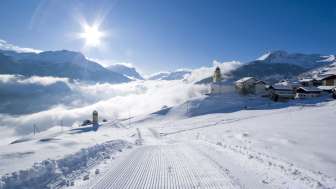 Pista di slittino a Mathon am Schamserberg