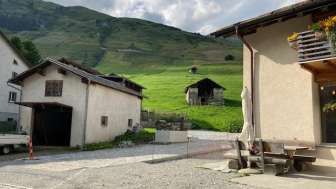 Stazione di ricarica per biciclette elettriche di Hinterrhein