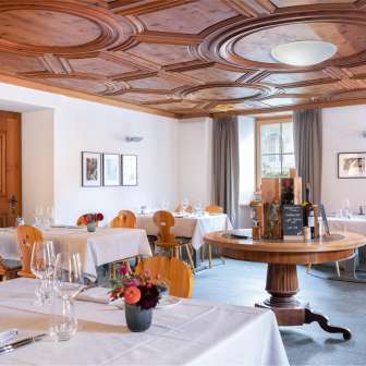Il ristorante Säumerei dell'Hotel Bodenhaus