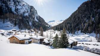 Avers-Cröt in inverno